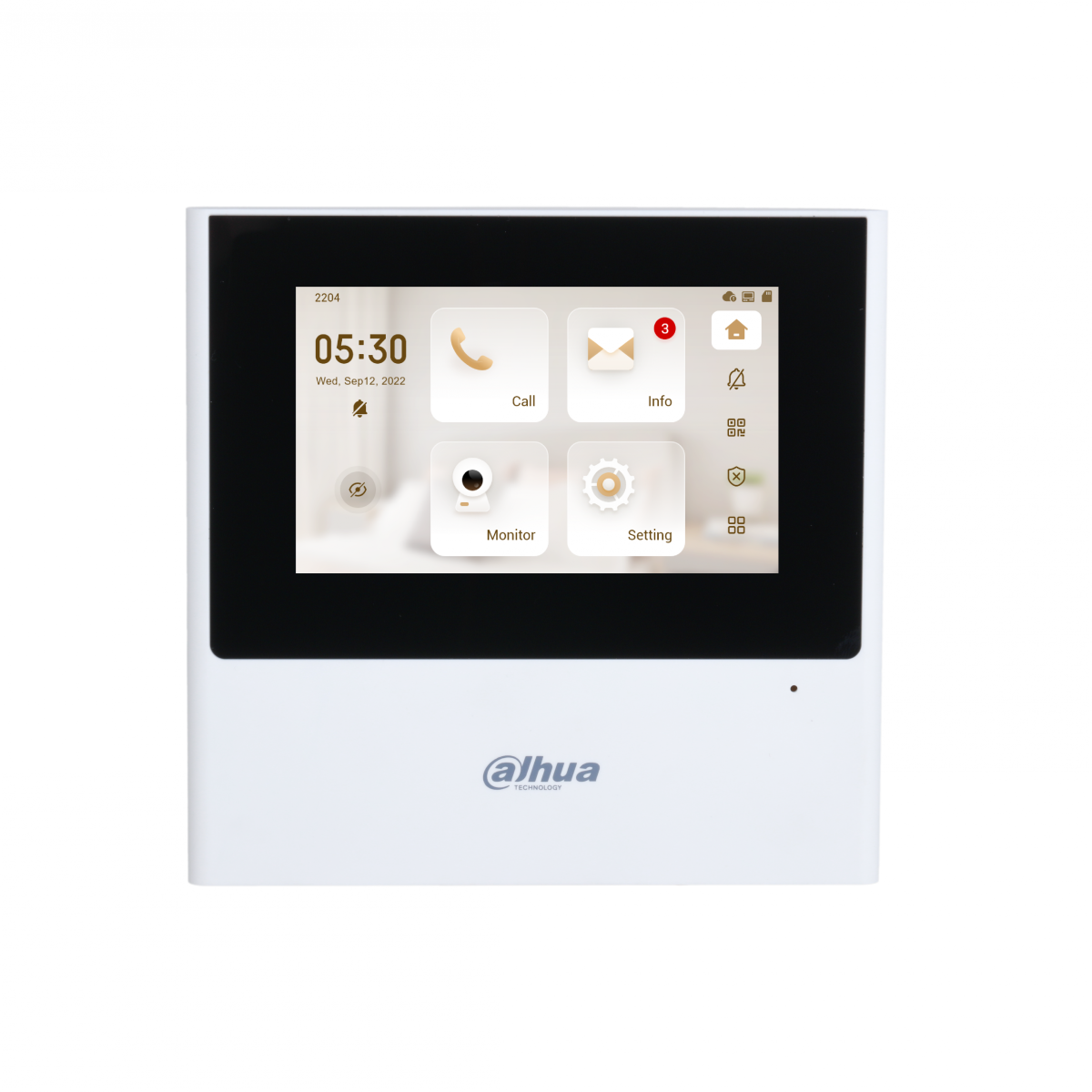 Dahua VTH2612L-W 4,3" 2 Telli WiFi TFT Kapasitif Dokunmatik Ekran